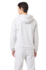 Full Zip cotton cotton silk sweatshirt
