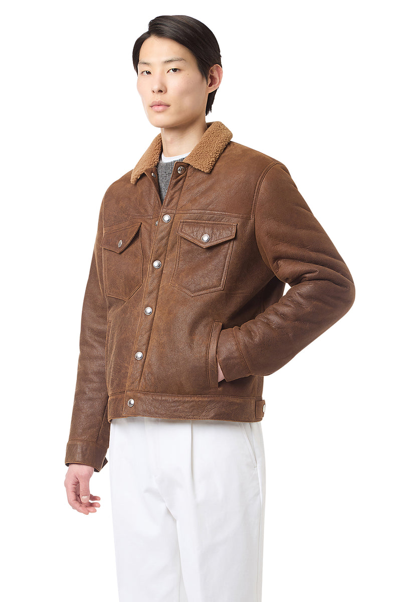 GIUBBINO IN SHEARLING