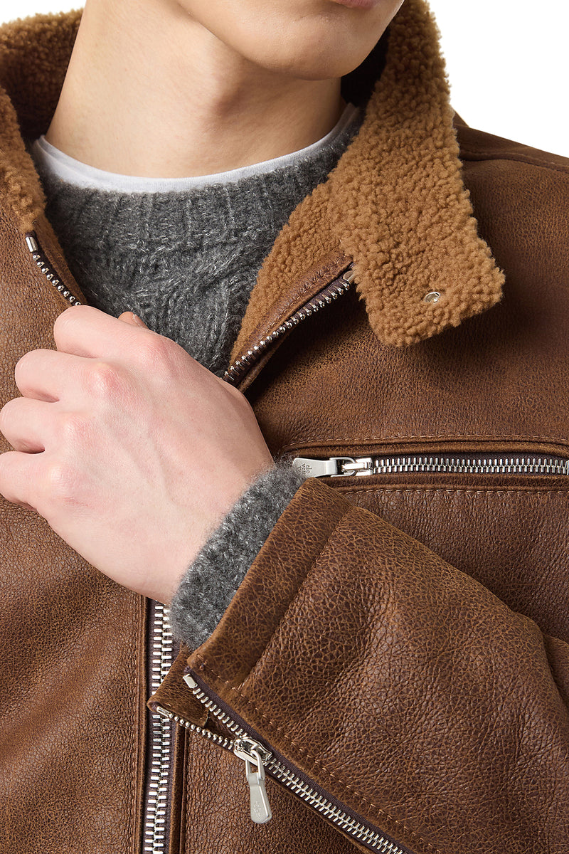 GIUBBINO SHEARLING