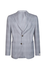 GIACCA MONOPETTO SETA CASHMERE