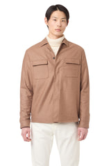 GIACCA-CAMICIA LANA SETA CASHMERE