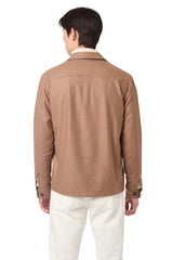 GIACCA-CAMICIA LANA SETA CASHMERE