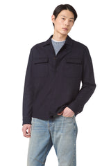 GIACCA-CAMICIA LANA GESSATA
