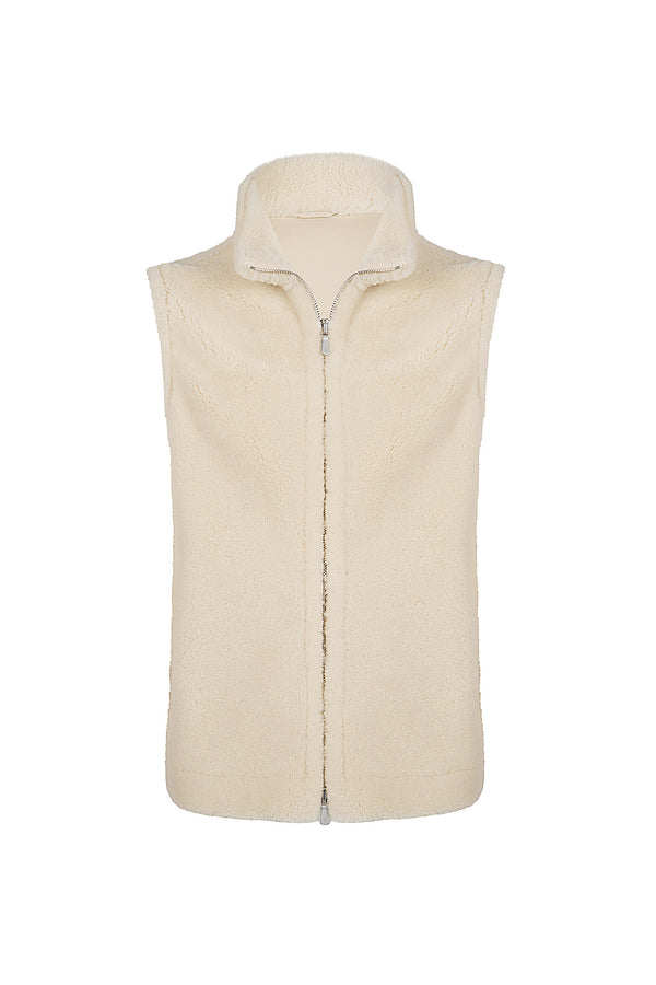 SHEARLING VEST