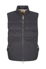 FEATHER VEST