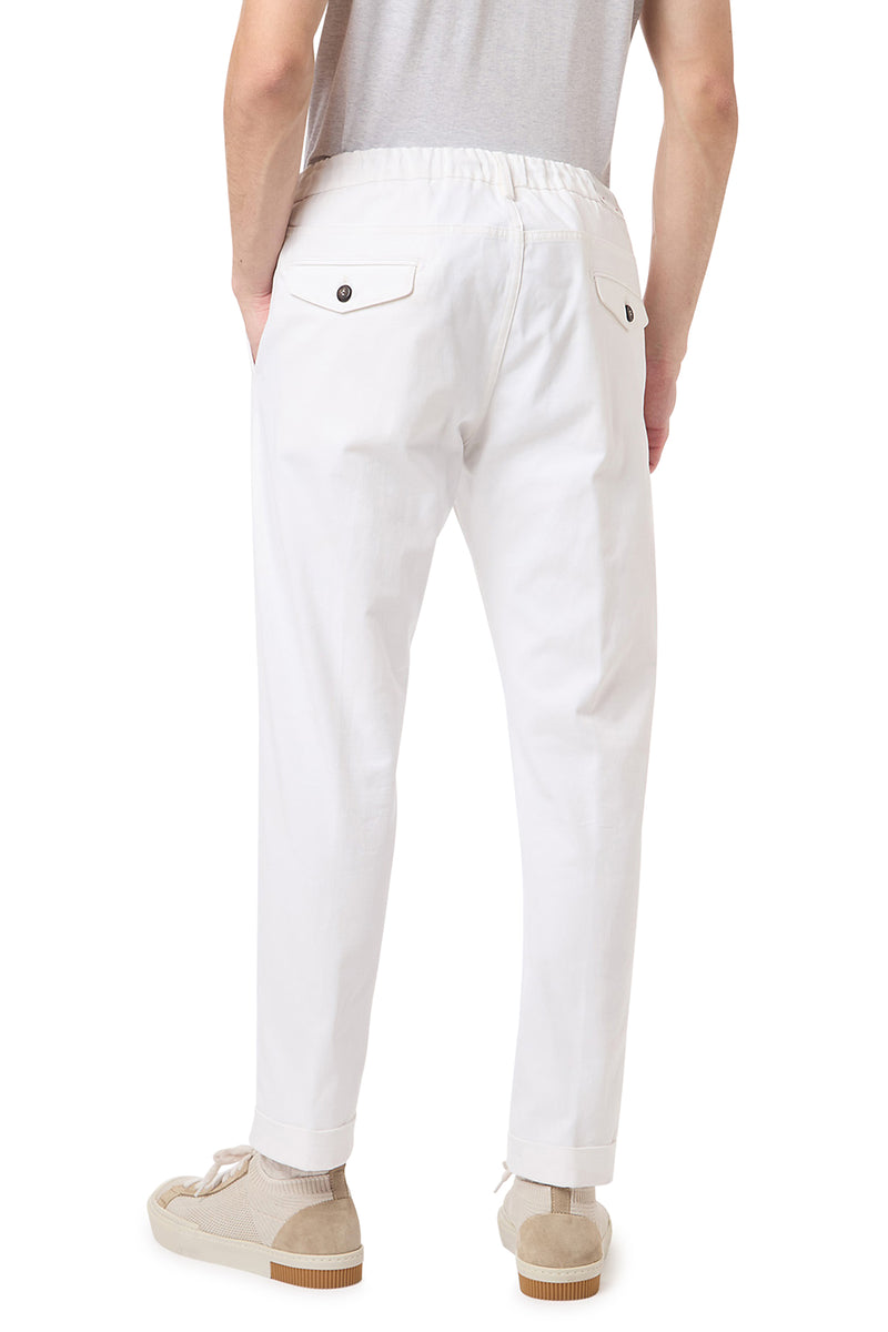 CASHMERE COTTON TROUSERS