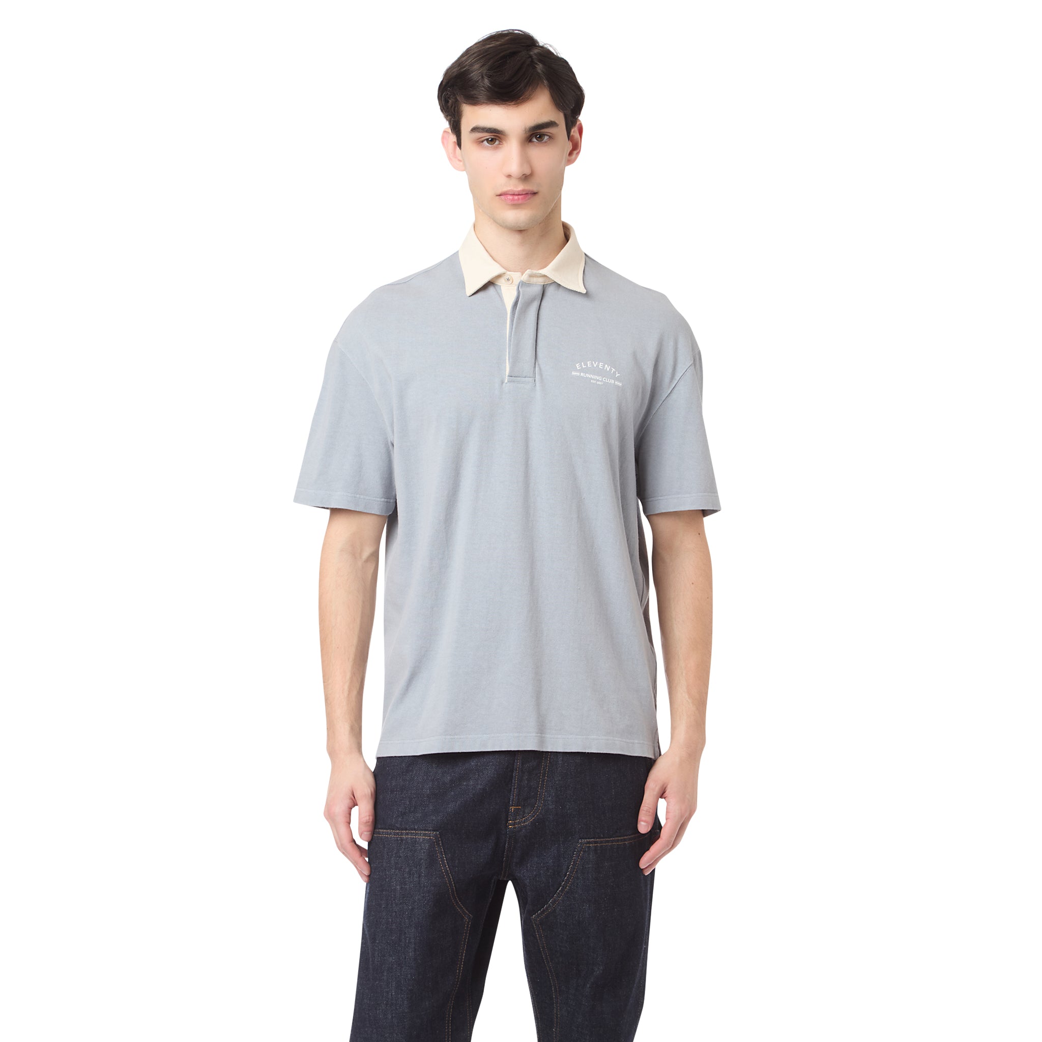 Tシャツ・カットソー Eleventy Eleventy T-shirts and Polos Eleventy Jersey T-shirt | Neutrals | FARFETCH PL
