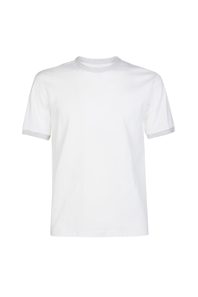 T-SHIRT GIROCOLLO COTONE JERSEY