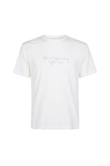 CREW NECK EMBROIDERY T-SHIRT