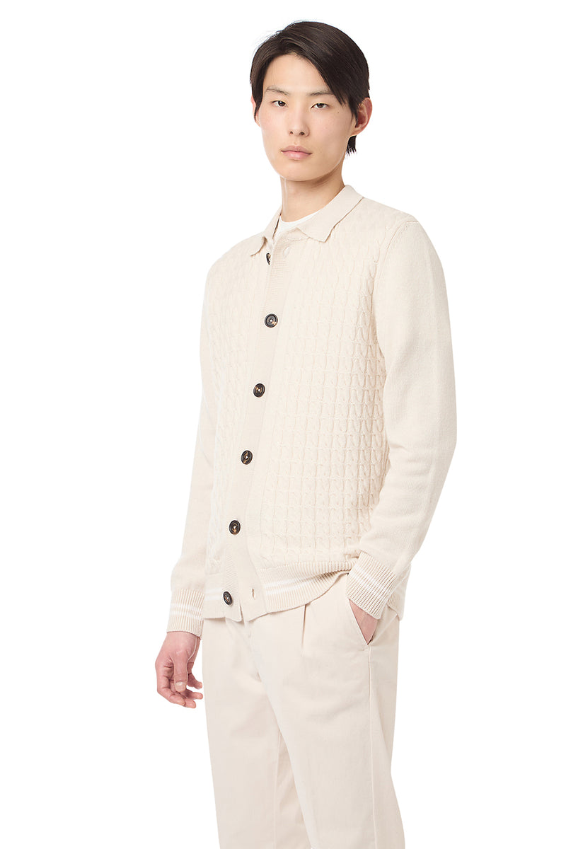 SWEATER SHIRT JACKET