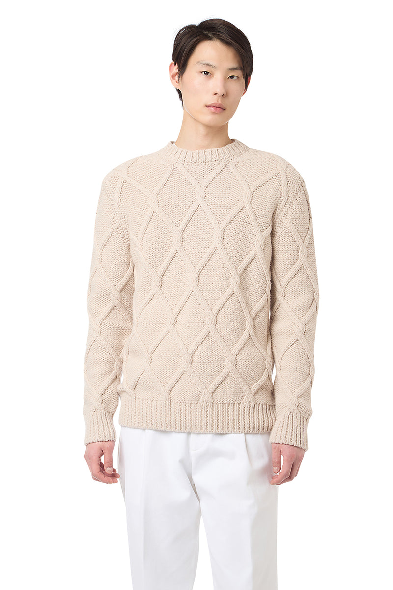MAGLIA GIROCOLLO LANA