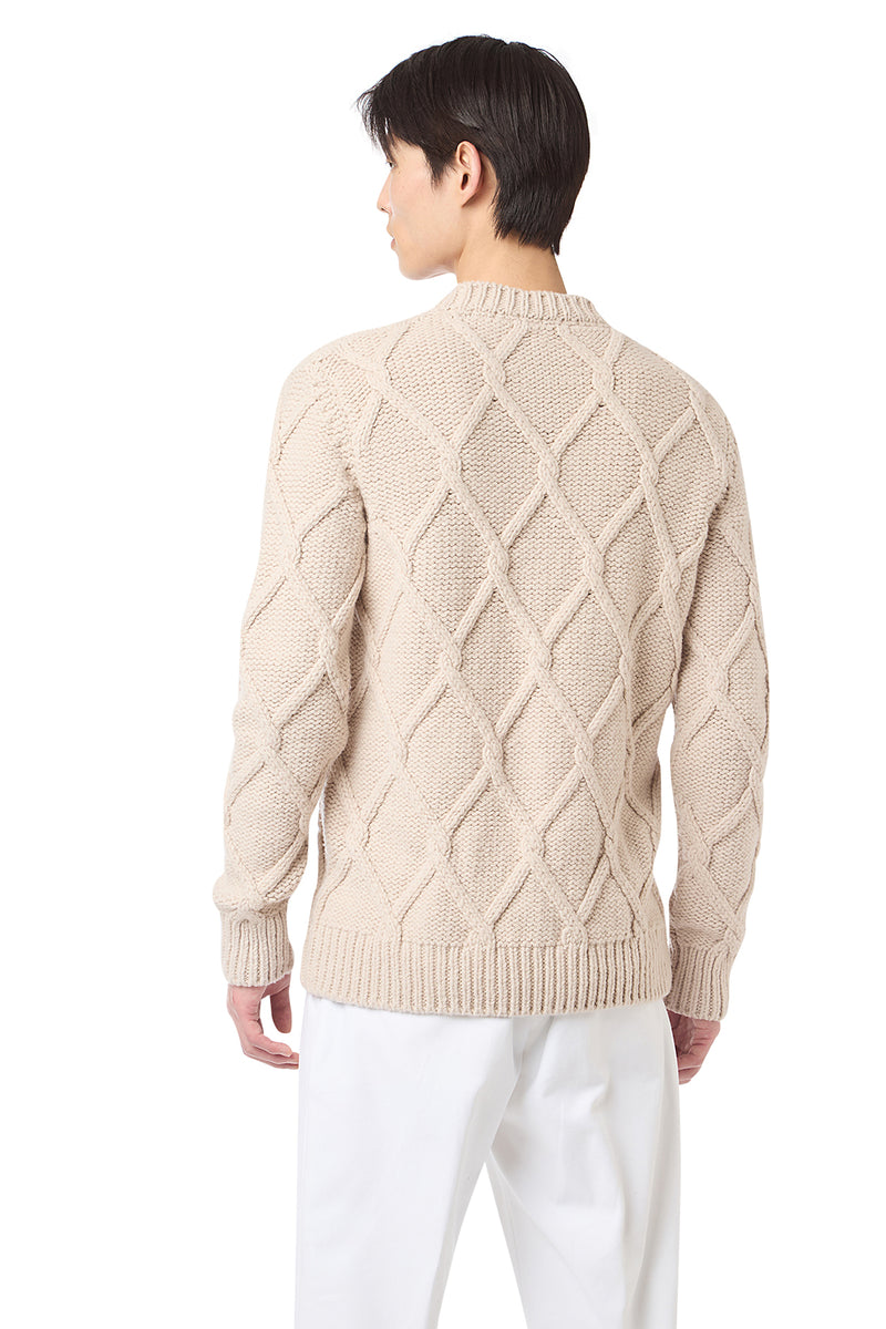 MAGLIA GIROCOLLO LANA