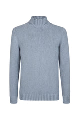 WOOL VULCANO NECK SWEATER