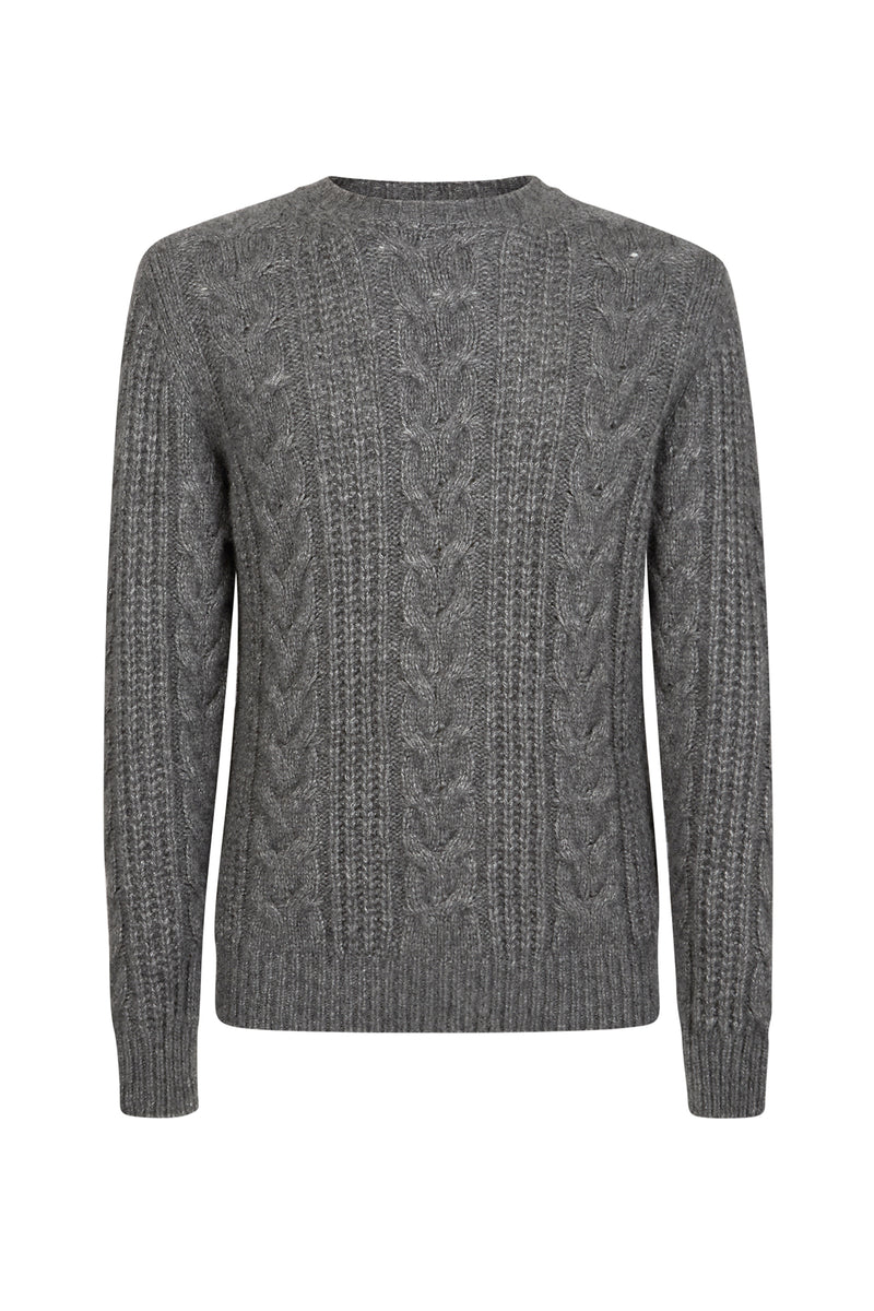 MAGLIA GIROCOLLO CASHMERE SETA