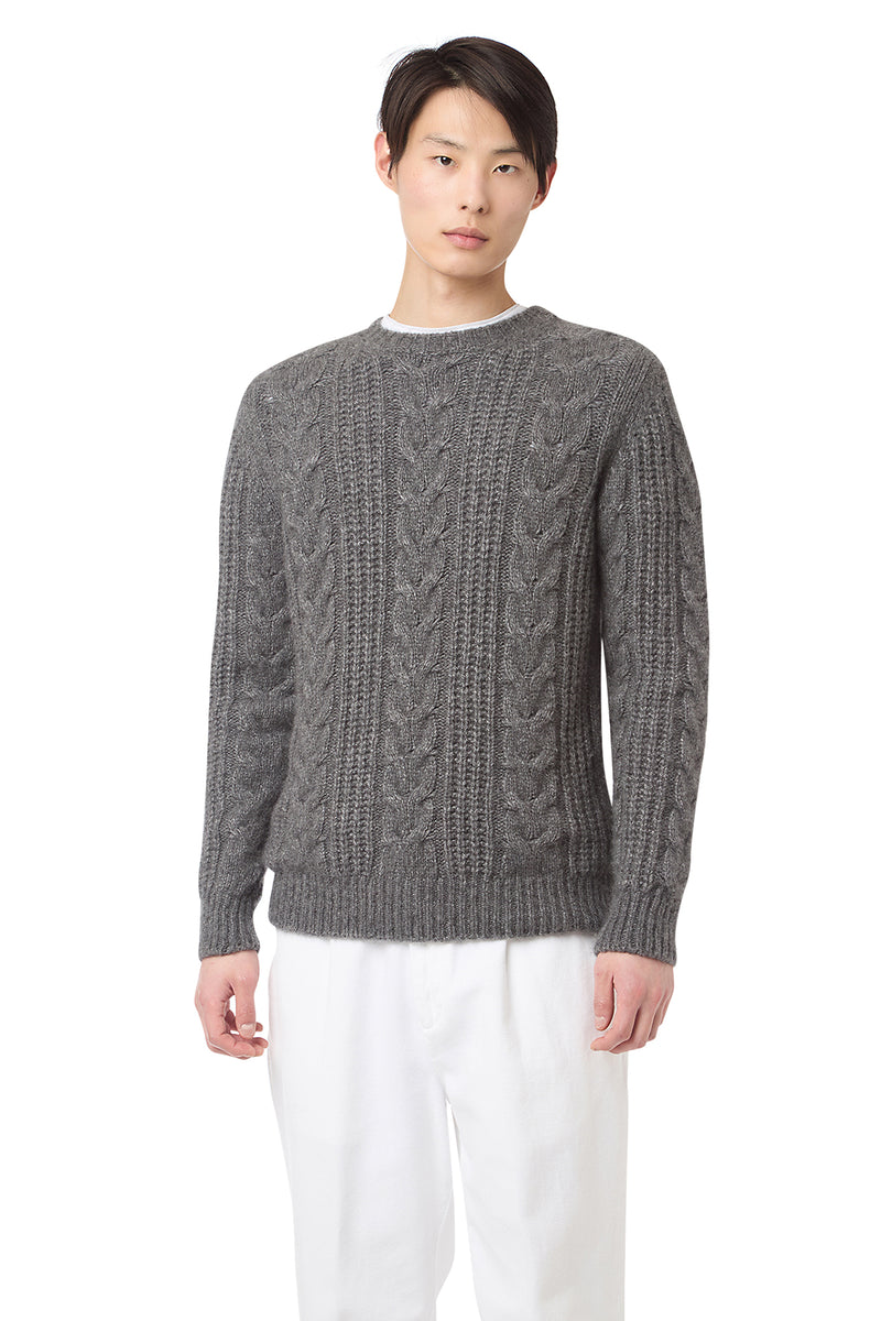 MAGLIA GIROCOLLO CASHMERE SETA