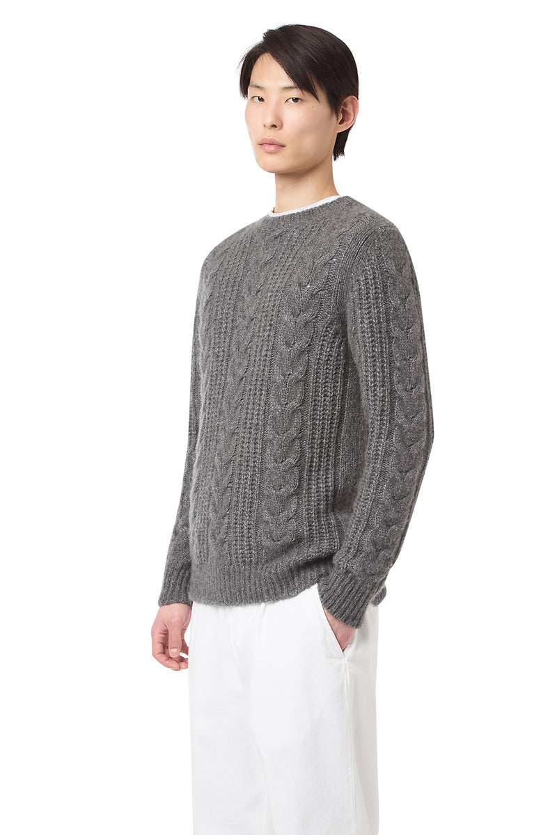 MAGLIA GIROCOLLO CASHMERE SETA