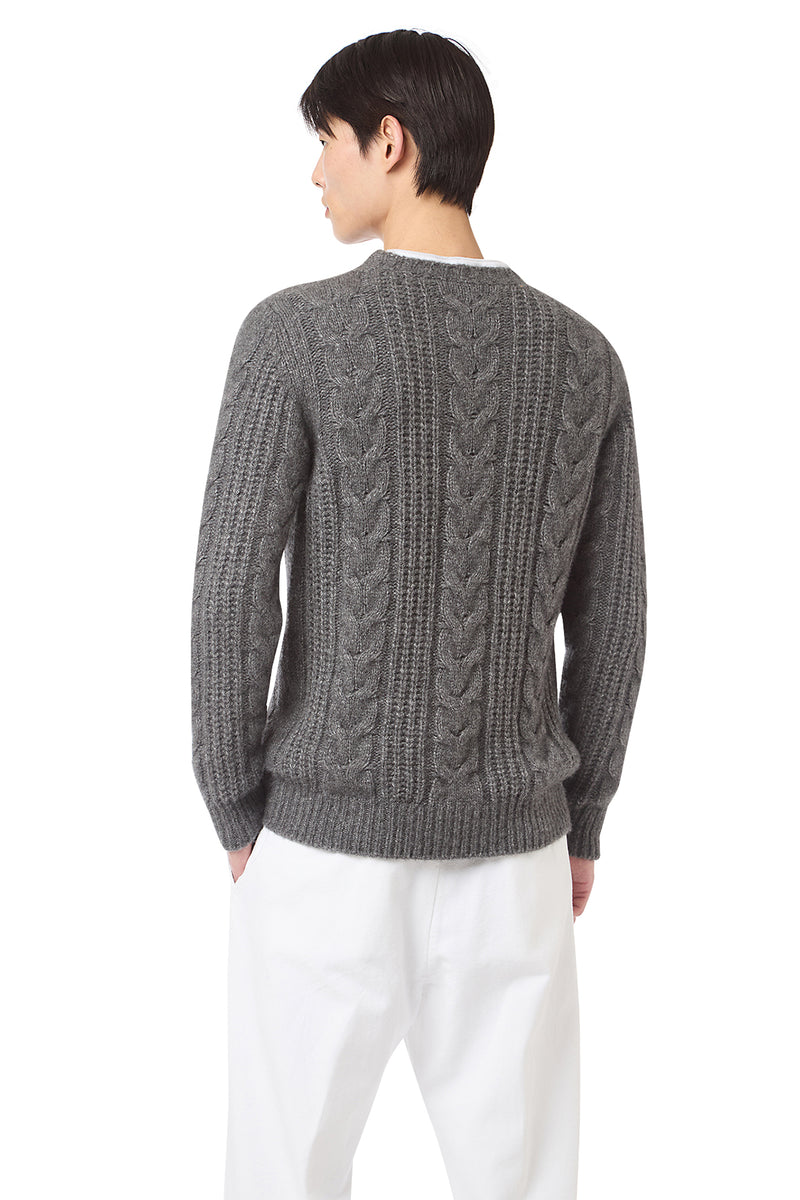 MAGLIA GIROCOLLO CASHMERE SETA