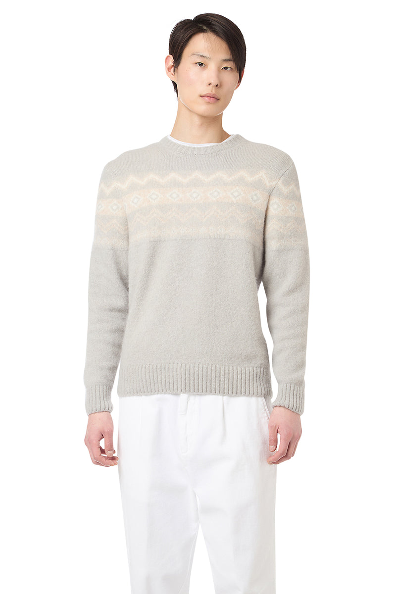 MAGLIA GIROCOLLO CASHMERE SETA