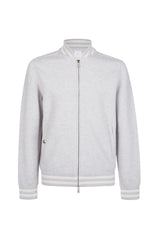 FULL ZIP WOOL BOMBER