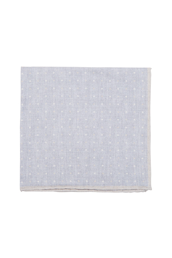 POCHETTE LANA COTONE POIS