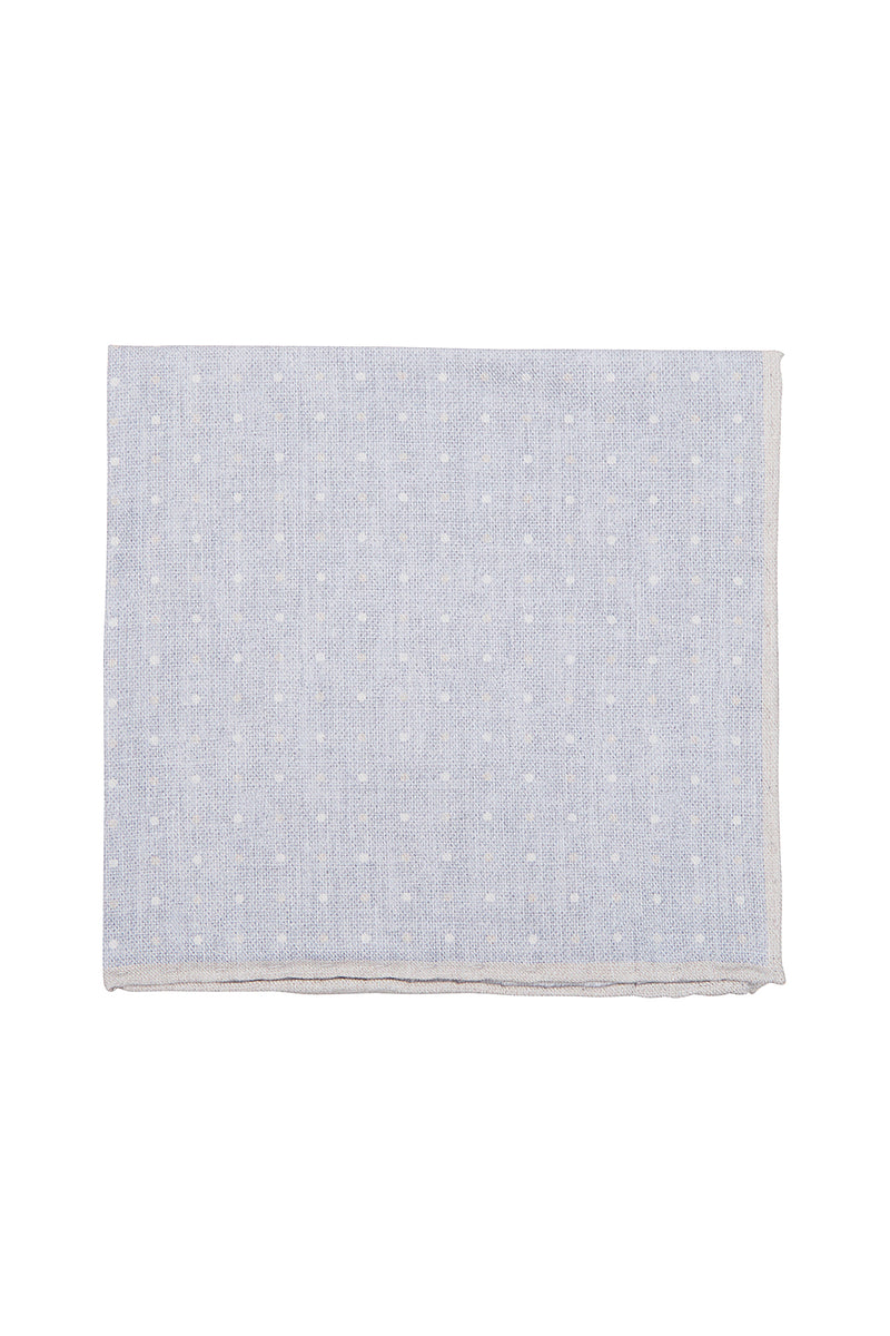 POCHETTE LANA COTONE POIS