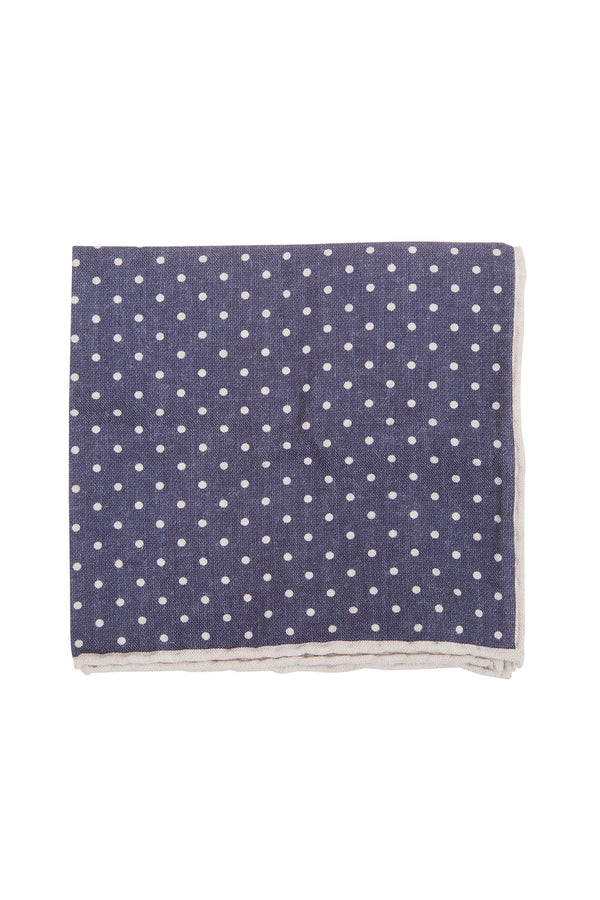 POCHETTE LANA COTONE POIS