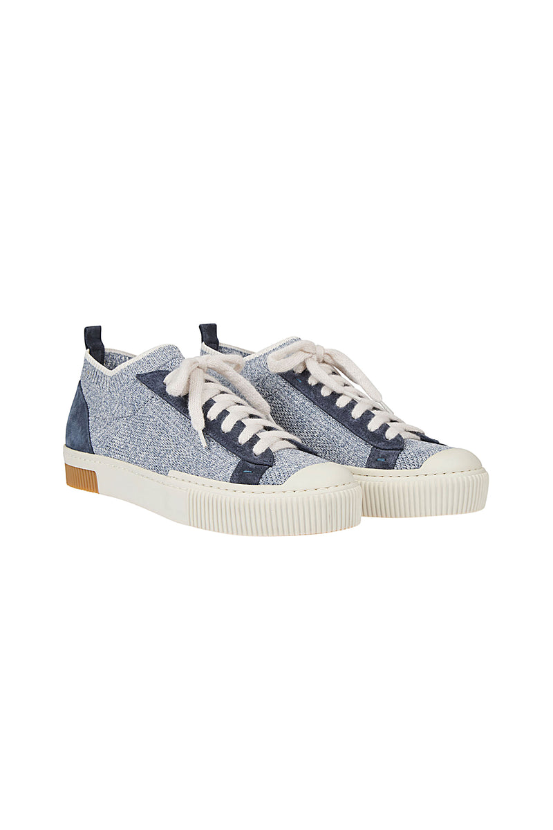SNEAKERS MAGLIA E SUEDE
