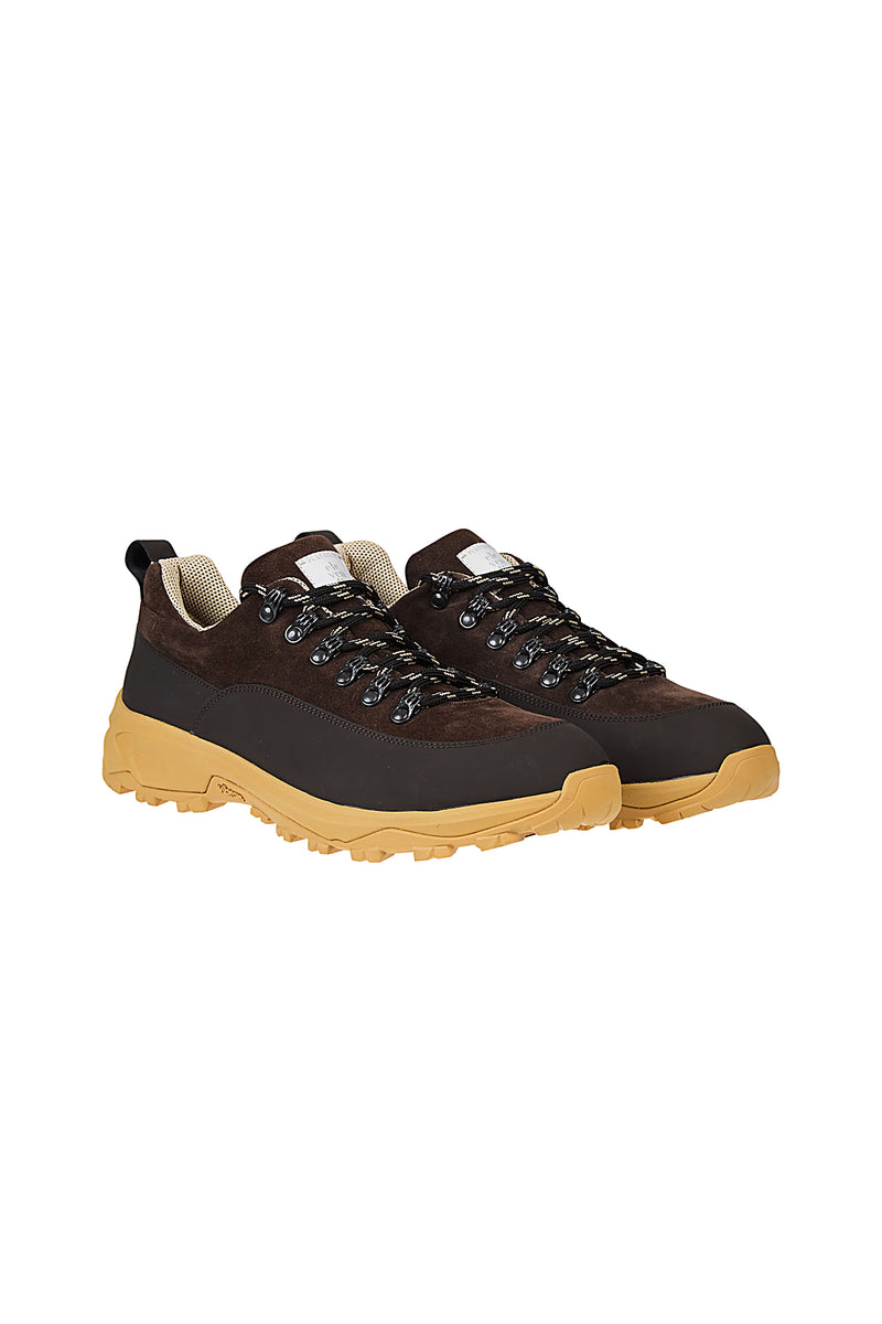 SCARPA SUEDE E PELLE GOMMATA
