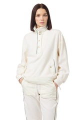 HIGH NECK SWEATSHIRT WITH INSERTS