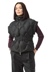 GILET LANA LUREX