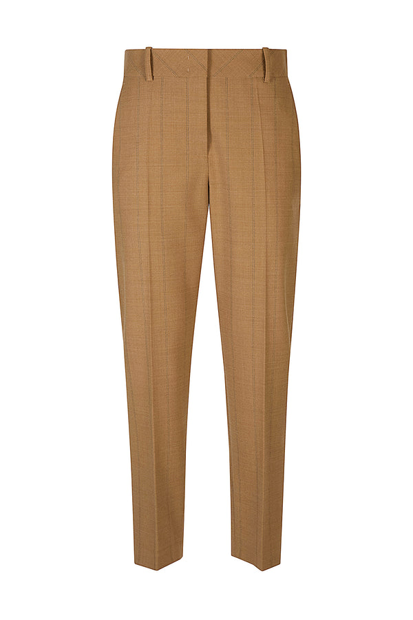 PANTALONE SLIM LANA GESSATA