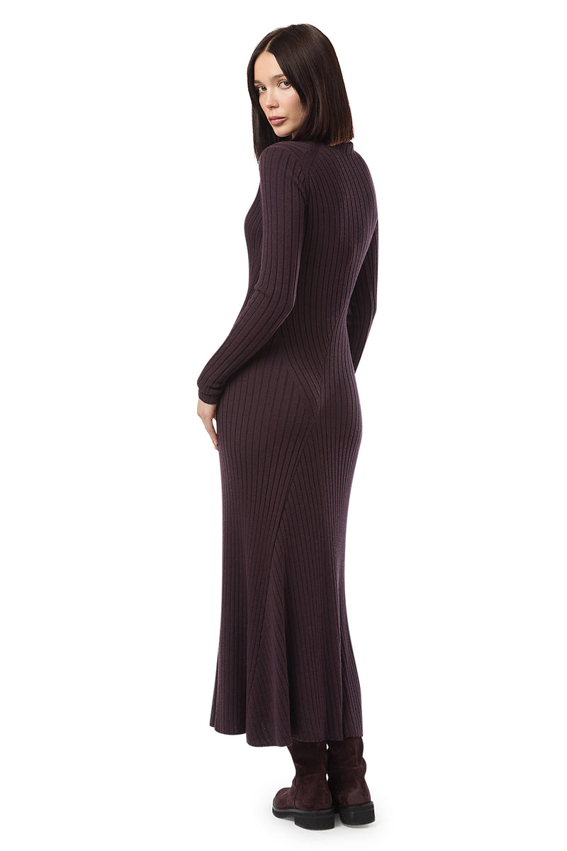 VESTITO LANA SETA