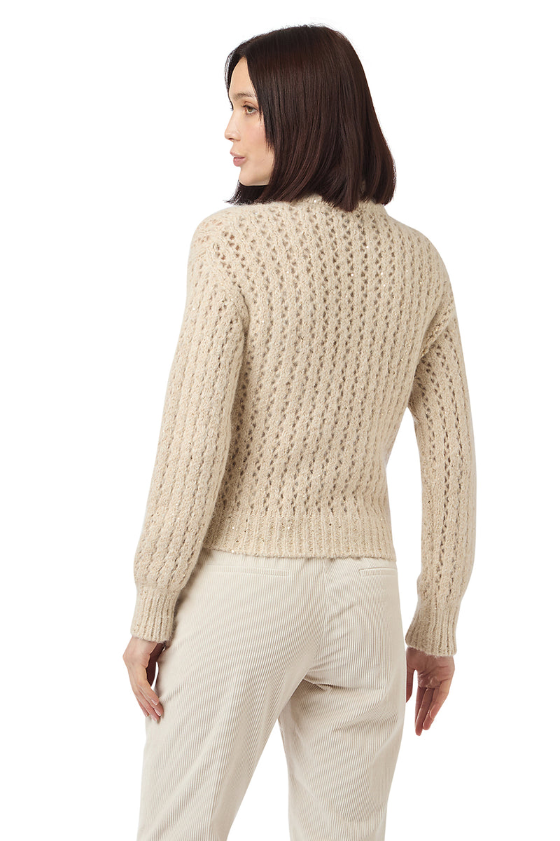 MAGLIA FULL ZIP ALPACA LANA