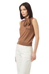 MAGLIA SMANICATA LANA SETA