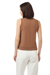 MAGLIA SMANICATA LANA SETA