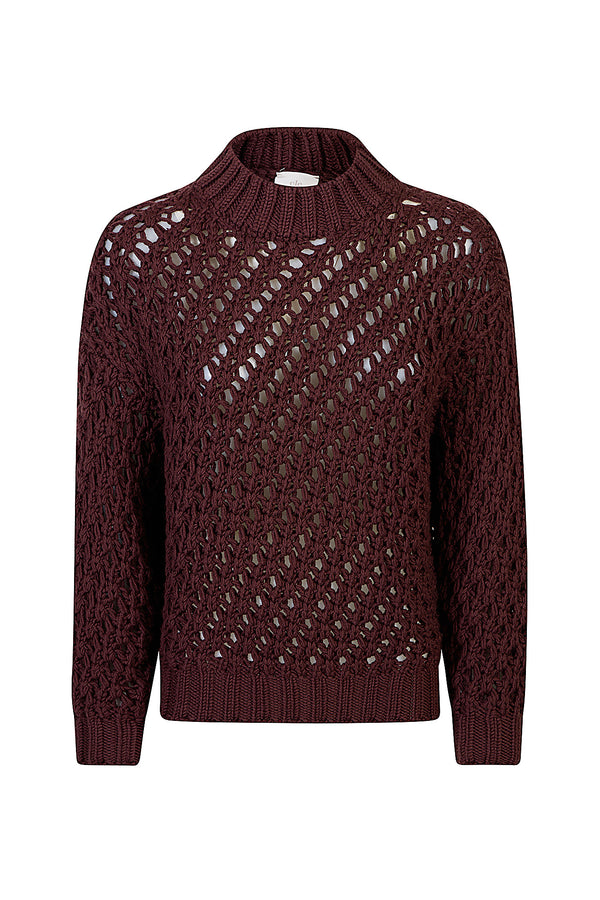 MAGLIA GIROCOLLO LANA