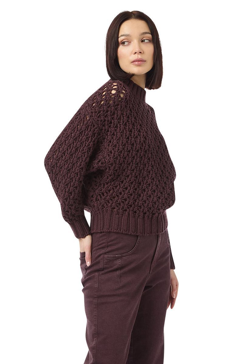 MAGLIA GIROCOLLO LANA