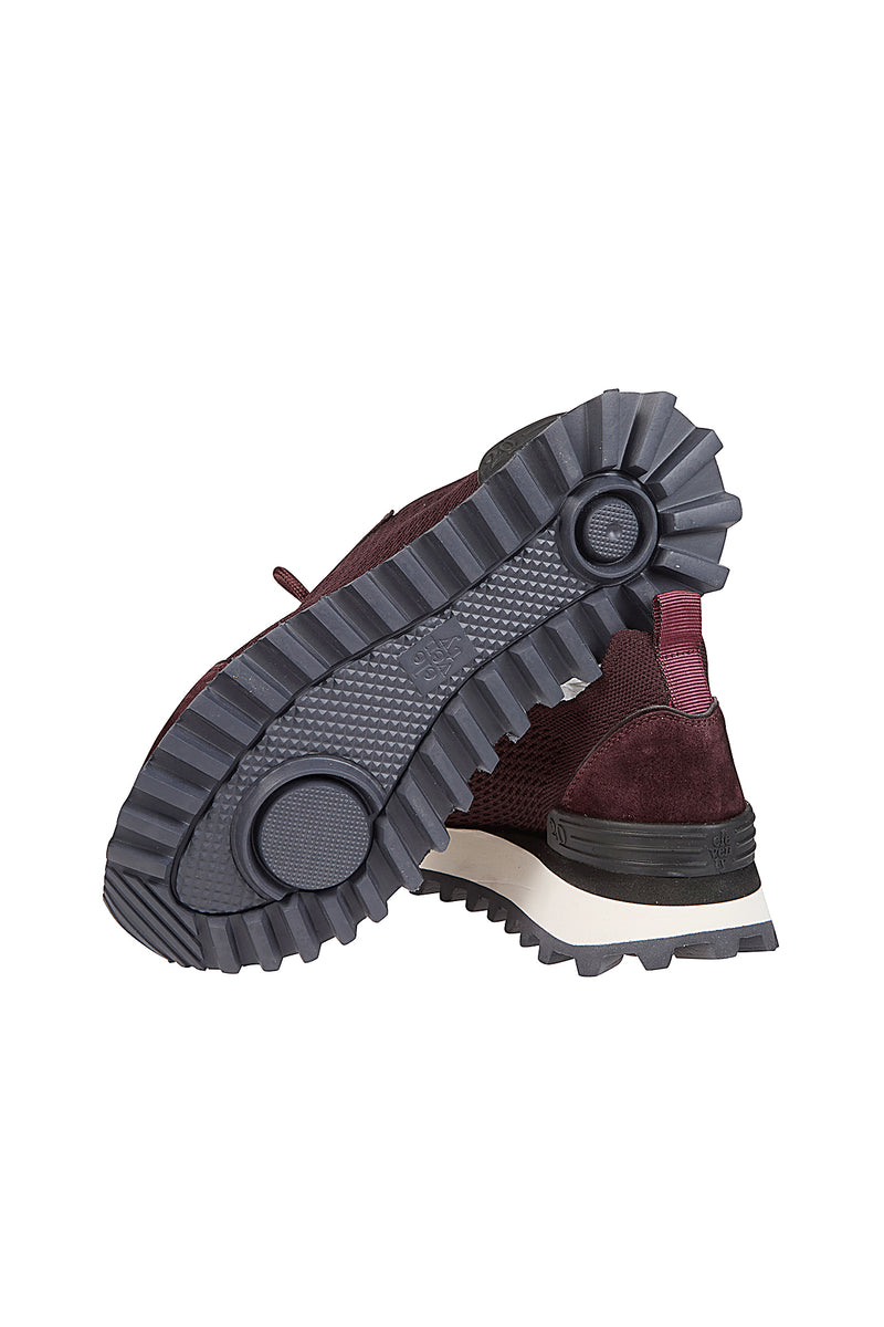 SNEAKERS MAGLIA E PELLE