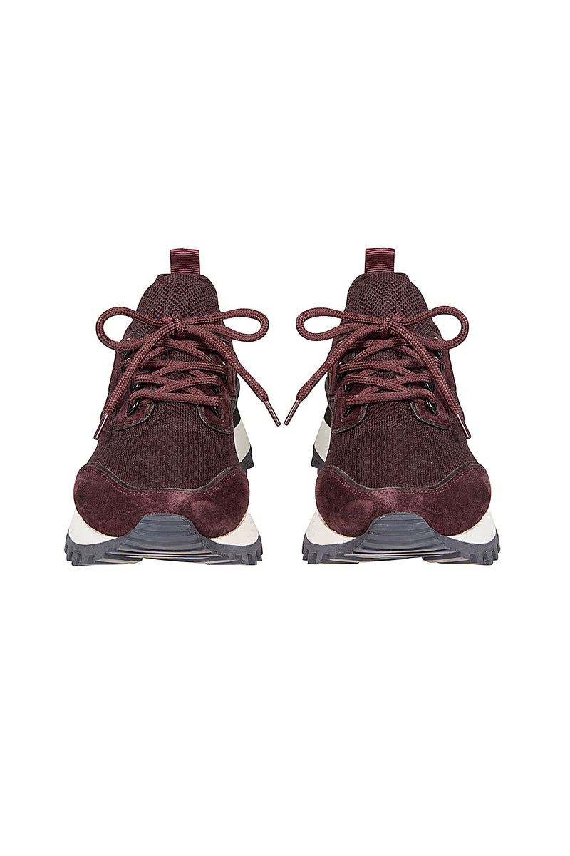 SNEAKERS MAGLIA E PELLE