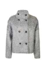 SHORT DOUBLE BREASTED COAT