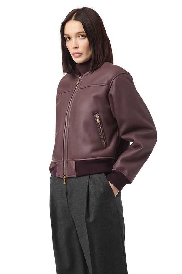 SHEARLING BOMBER