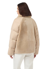 BOMBER IN SHEARLING SHEARLING + LANA