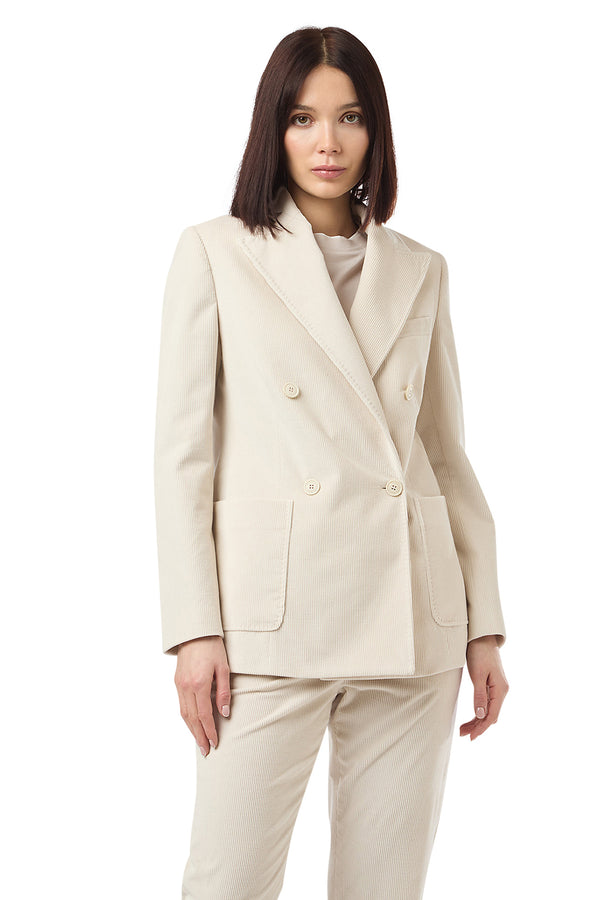 GIACCA DOPPIOPETTO COTONE CASHMERE