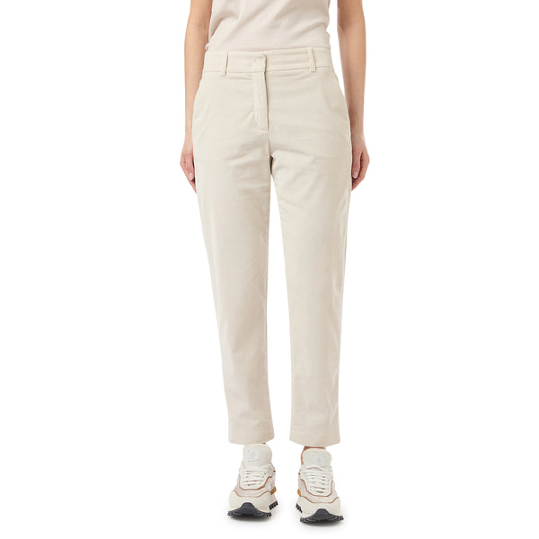 PANTALONE SLIM COTONE CASHMERE