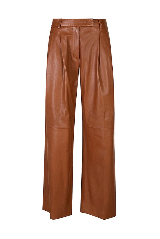 PANTALONE IN PELLE NAPPA
