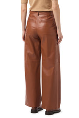 PANTALONE IN PELLE NAPPA