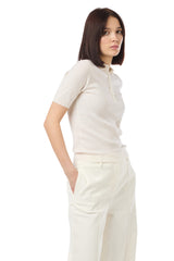 SHORT SLEEVE KNITTED POLO