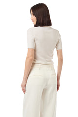 SHORT SLEEVE KNITTED POLO