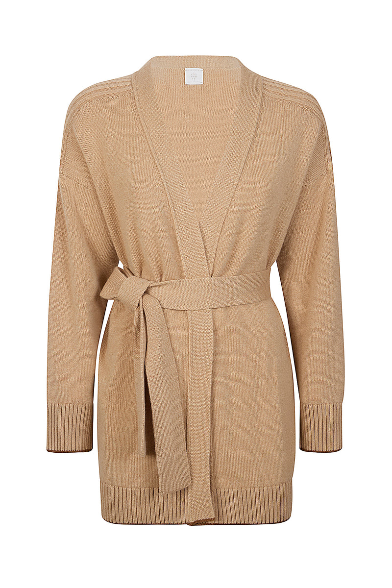 CARDIGAN CASHMERE CON TIPPING
