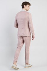 ABITO MONOPETTO LINO CASHMERE SETA
